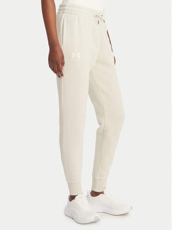 Under Armour Under Armour Pantaloni da tuta UA Icon Fleece 6001537 Beige Slim Fit