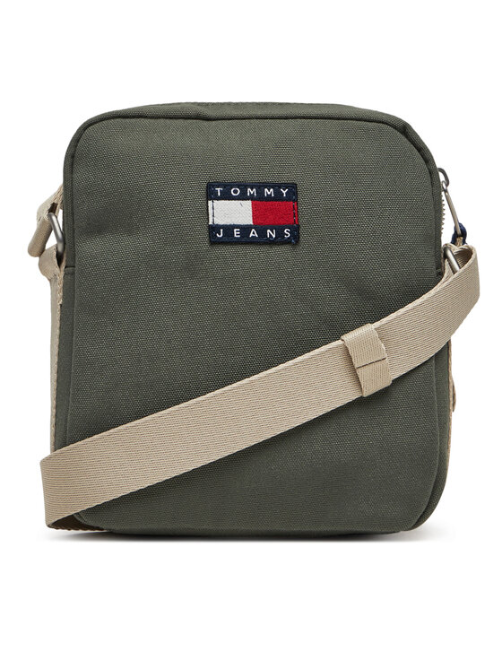 Tommy Jeans Tommy Jeans Válltáska Tjm Retro Cool Reporter AM0AM13277 Khaki