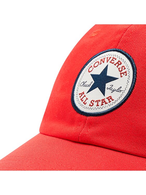 Converse Converse Καπέλο Jockey 10022134-A04 Κόκκινο