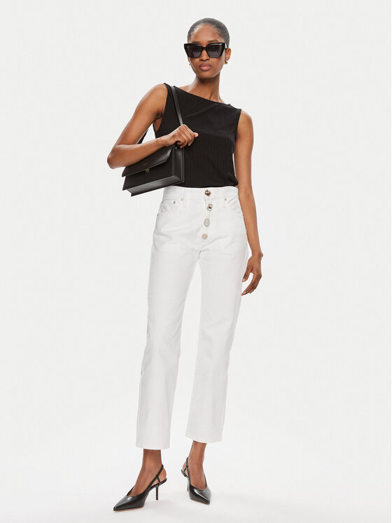 ViCOLO ViCOLO Τζιν DB5114 Λευκό Straight Leg