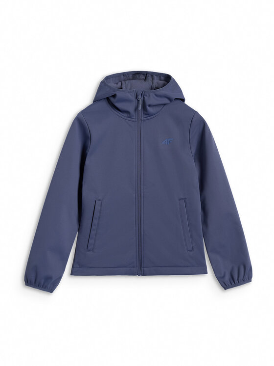4F 4F Μπουφάν μεταβατικό 4FJRAW25TSOFM516-32S Σκούρο μπλε Regular Fit