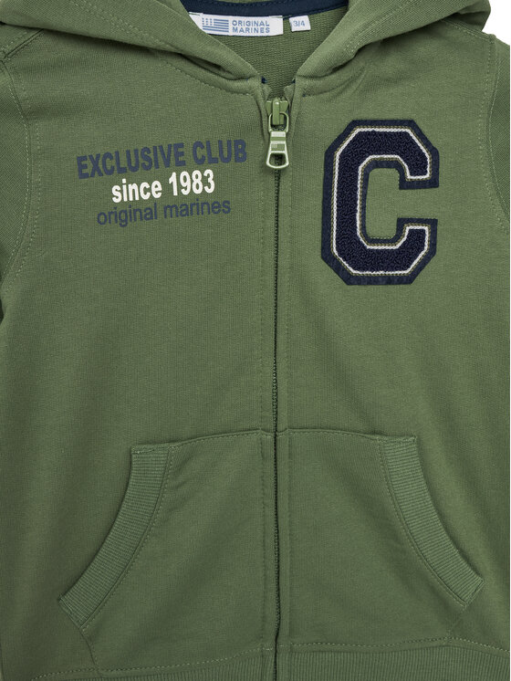 Original Marines Original Marines Bluză DFP2072CM Verde Regular Fit