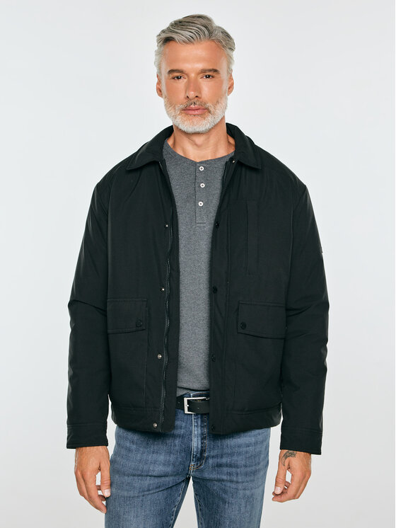 BIG STAR BIG STAR Kurtka zimowa PASSEL Czarny Basic Fit
