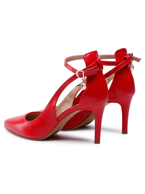 Scarpe stiletto 9361-55 Rosso