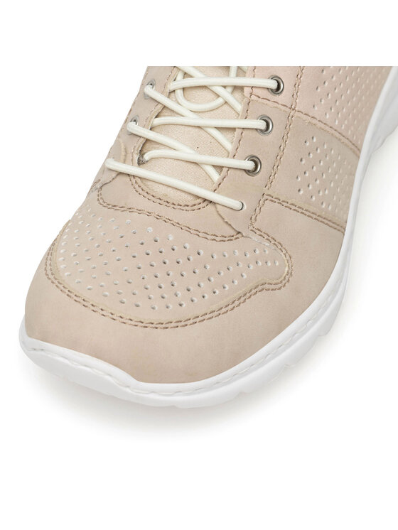 Rieker Rieker Sneakersy L3254-62 Béžová