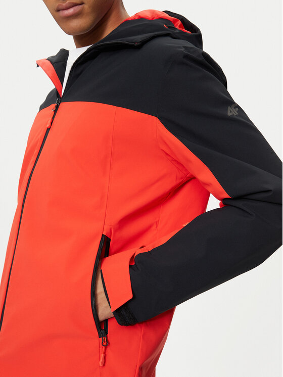 4F 4F Skijacke 4FWAW24TTJAM579 Rot Regular Fit