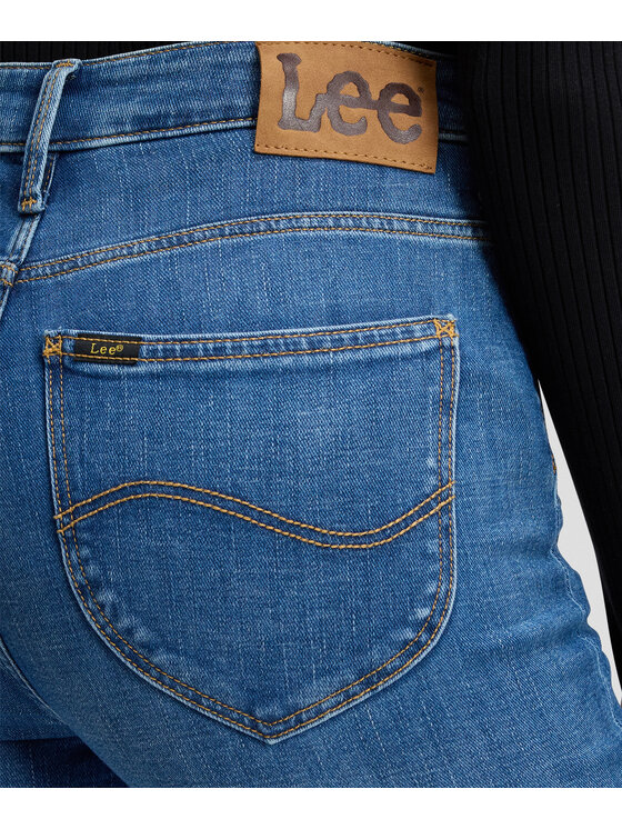 Lee Lee Jeansy 112385814 Niebieski Bootcut Fit