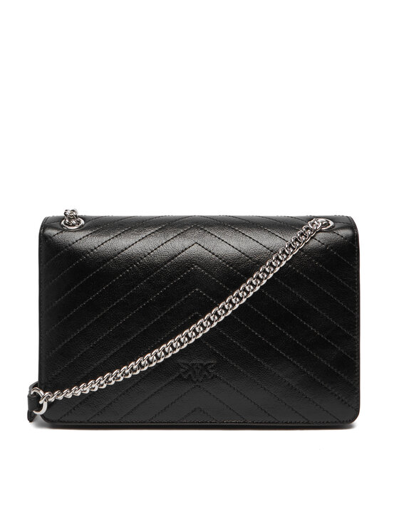 PINKO PINKO Ročna torba Love One Light Classic AI 25-26 PLTT 106174 A2JC Črna