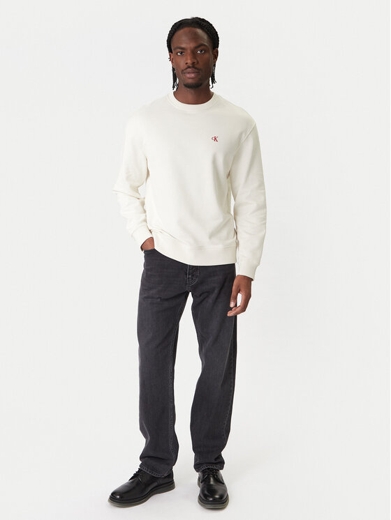 Calvin Klein Jeans Calvin Klein Jeans Džemperis LV04RC296G Écru Regular Fit