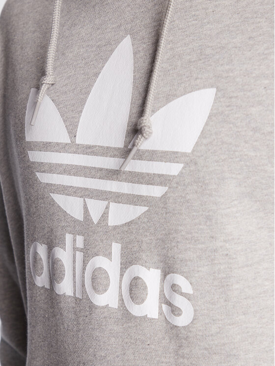 adidas Sweatshirt adicolor Classics Trefoil Hoodie IA4884 Grau Regular Fit