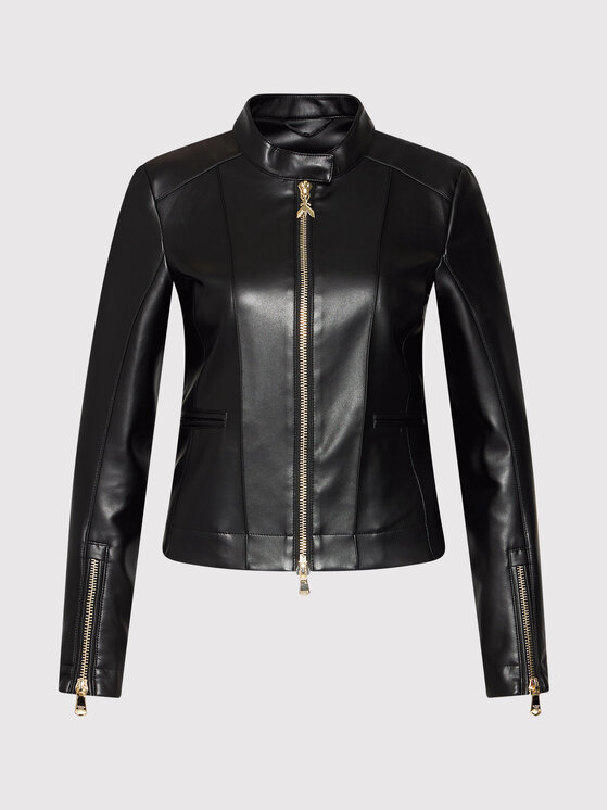 Giacca pelle top patrizia pepe 2019