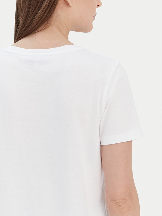 Tommy Hilfiger Tommy Hilfiger Футболка Heritage C-Nk WW0WW31999 Білий Regular Fit