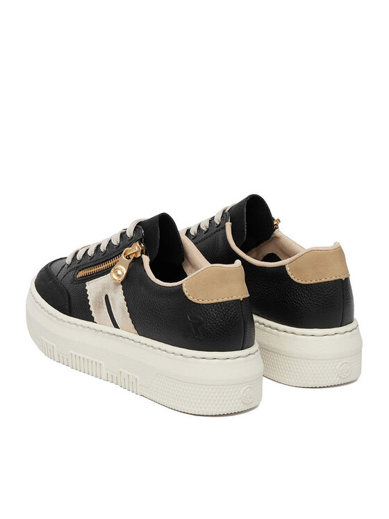 Rieker Rieker Sneakersy M1912-00 Czarny