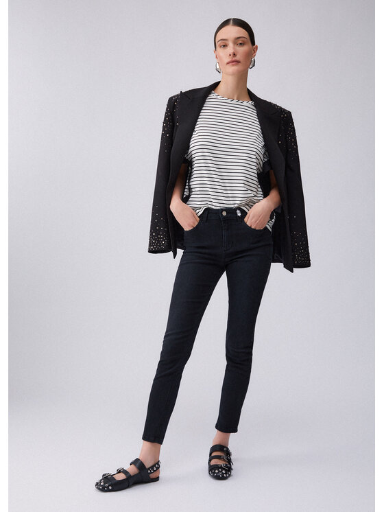 Liu Jo Liu Jo Jeansy UA6013D479787492 Czarny Slim Fit