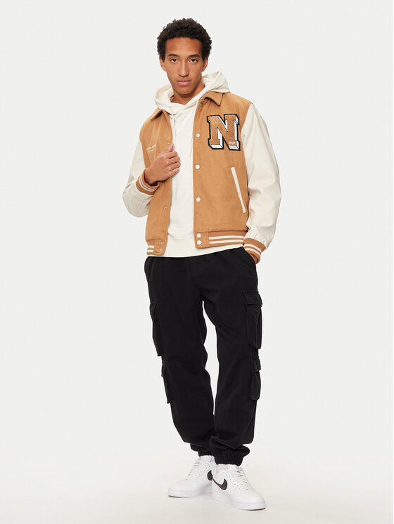 Jack&Jones Jack&Jones Bomber Carter 12260455 Bež Regular Fit