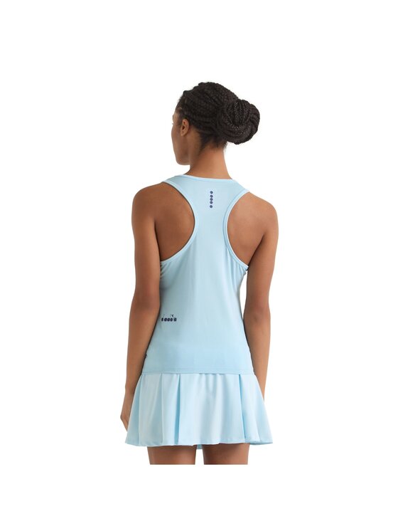 Diadora Diadora Koszulka techniczna L. TANK CORE Niebieski Basic Fit
