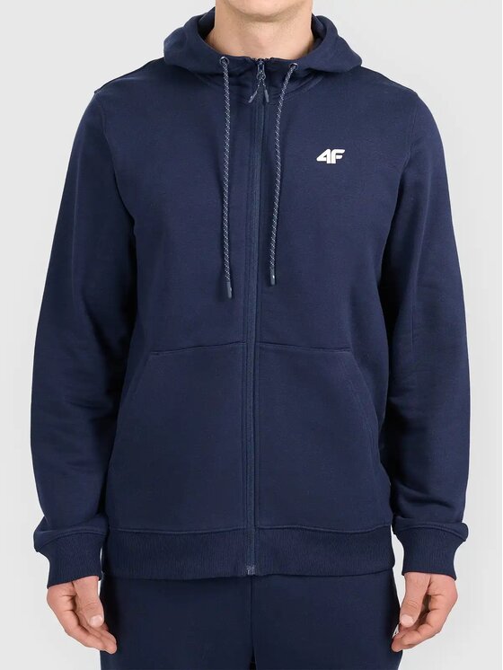 4F 4F Μπλούζα 4FWMM00TSWSM2550-31S Μπλε Regular Fit