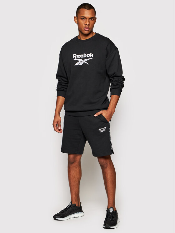 Felpa Classics Vector GU3883 Nero Oversize