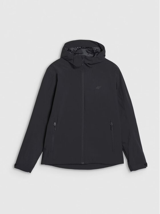 4F 4F Bunda pro přechodné období 4FWSS25TTJAM0927-20S Černá Regular Fit