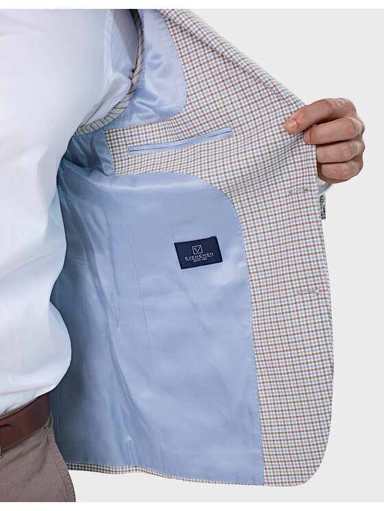 Evenemen Evenemen Marynarka Harmony Beżowy Slim Fit