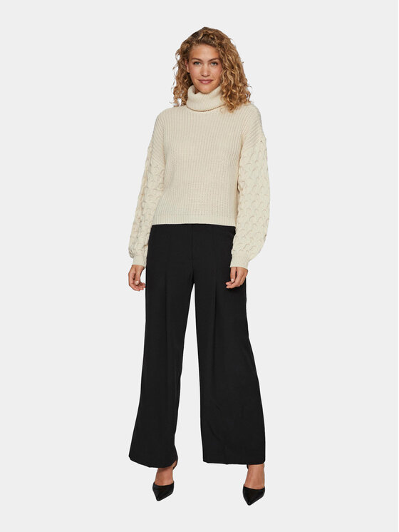 Vila Vila Ζιβάγκο 14089911 Μπεζ Regular Fit