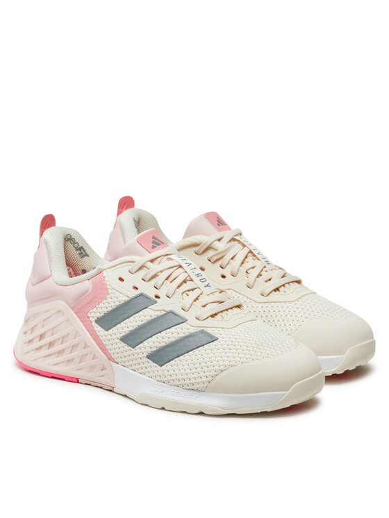 adidas Buty na siłownię Dropset 3 ID8635 Beżowy | Modivo.pl