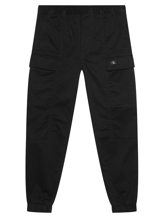 Calvin Klein Jeans Blugi IB0IB02603 Negru Regular Fit