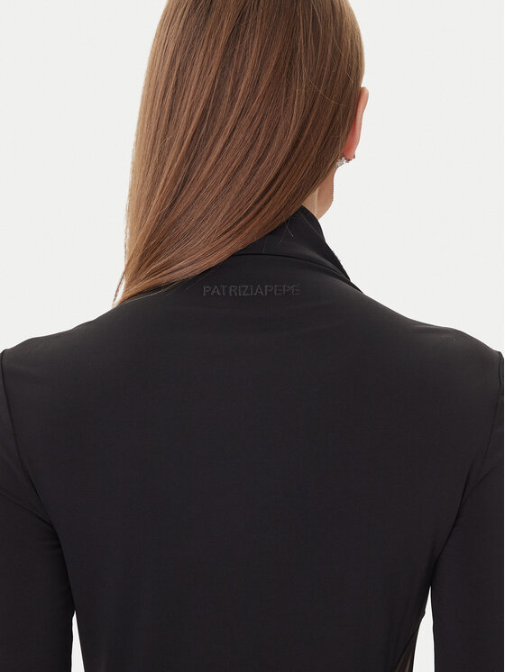 Patrizia Pepe Patrizia Pepe Vakarinė suknelė 2A2968 J338 Juoda Regular Fit
