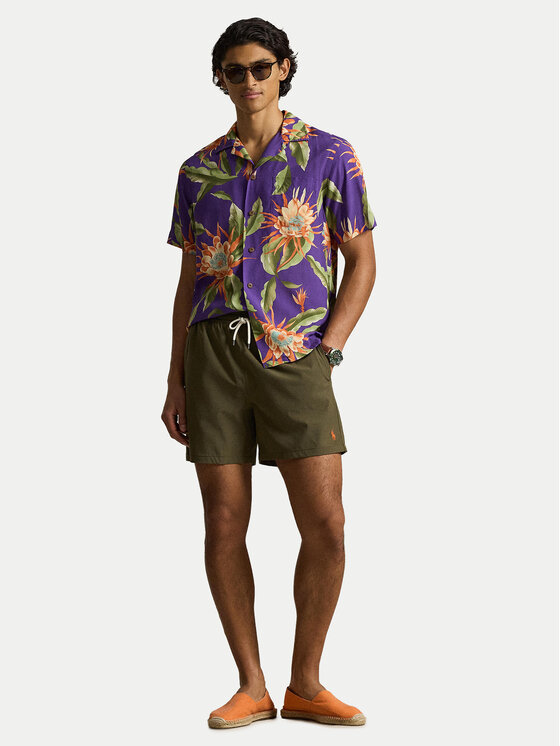 Polo Ralph Lauren Polo Ralph Lauren Kopalne hlače 710957782510 Zelena Classic Fit