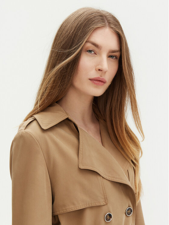 Guess Guess Tenchcoat W5RL15 WGYM2 Beige Regular Fit