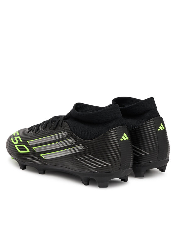 adidas adidas Buty do piłki nożnej F50 League Mid Firm/Multi-Ground Boots JI0887 Czarny