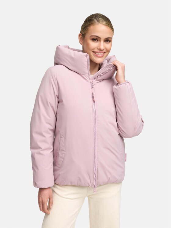 Navahoo Navahoo Kurtka zimowa Blütenlicht Fioletowy Regular Fit