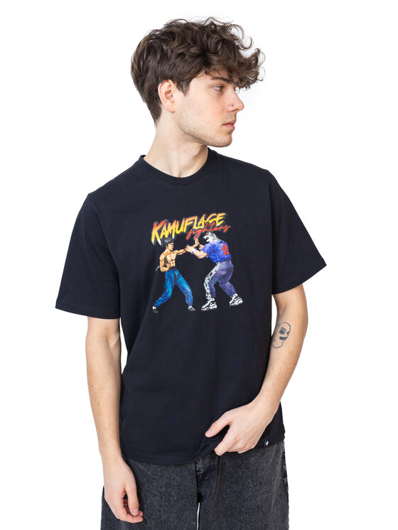 Kamuflage Kamuflage T-Shirt Endgame Czarny Oversize
