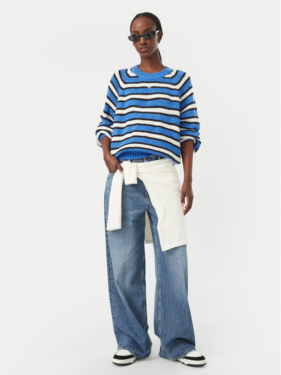 Roxy Roxy Maglione One In School ERJSW03715 Blu Regular Fit