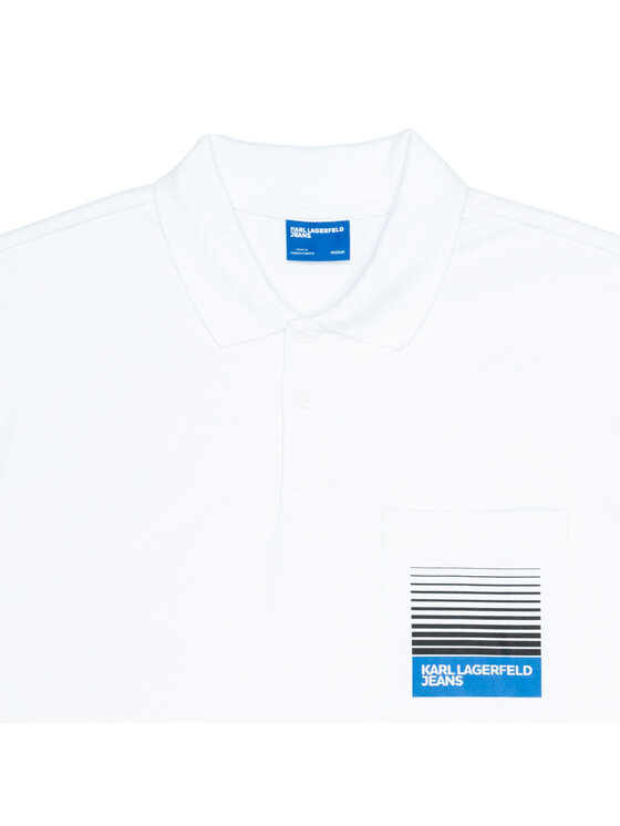 KARL LAGERFELD KARL LAGERFELD T-shirt a2m17095100 Bianco Regular Fit