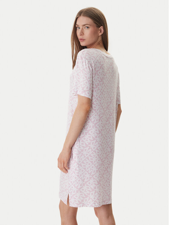 DKNY DKNY Noční košile YI30058 Růžová Regular Fit