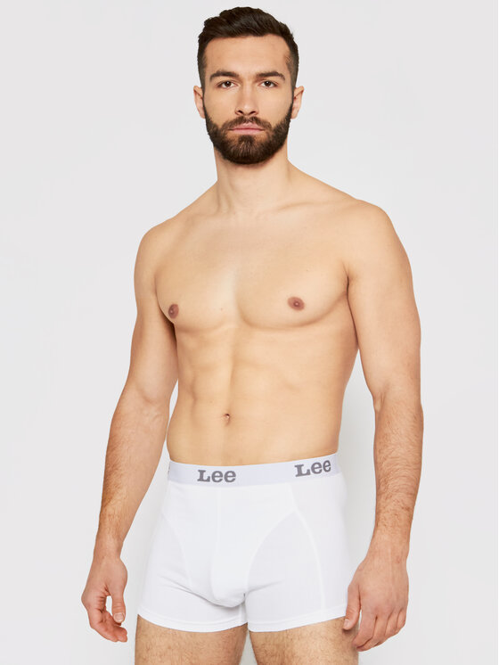 Lee Lee Set di 2 boxer LP03CK12 112125111 Bianco