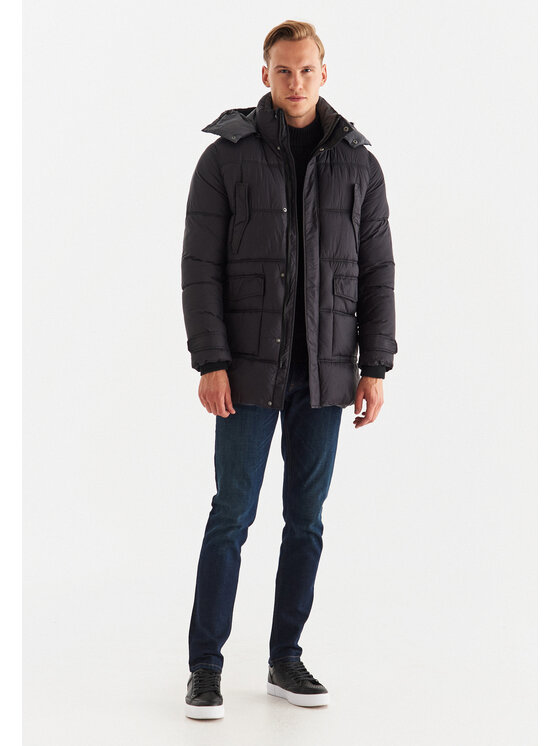 Pako Lorente Pako Lorente Kurtka zimowa P22WF-5X-005 Czarny Regular Fit