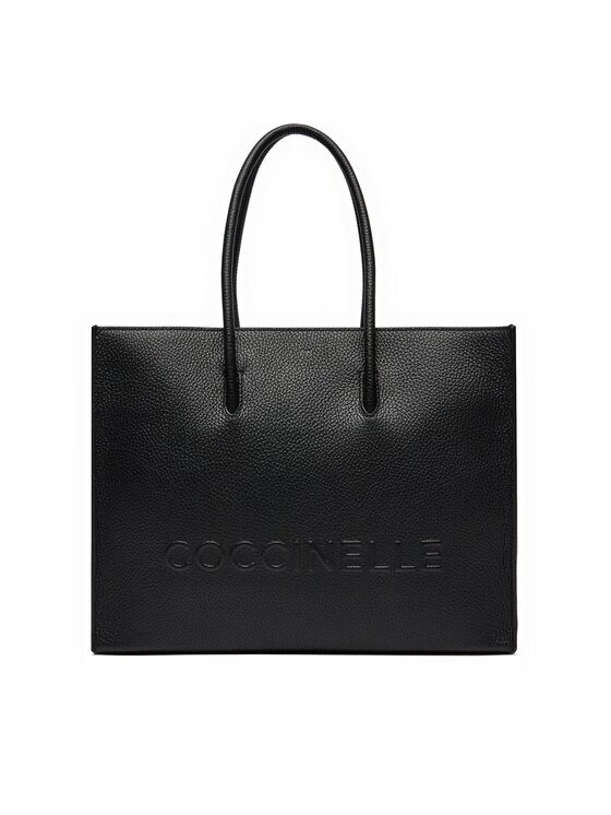Coccinelle Coccinelle Handtasche QBB Coccinellemyrtha Maxi Log E1 QBB 18 02 01 Schwarz