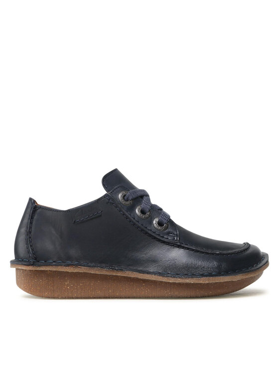 Pantofi Clarks Funny Dream 261668184 Navy Leather 030