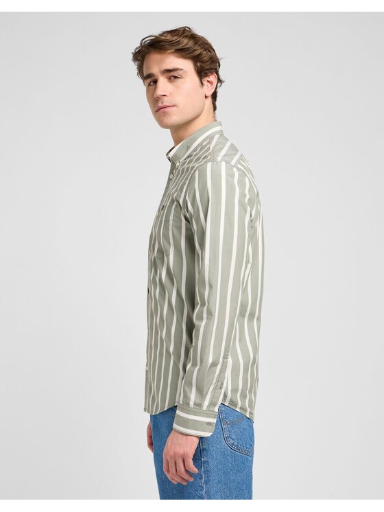 Lee Lee Koszula BUTTON DOWN Kolorowy Regular Fit