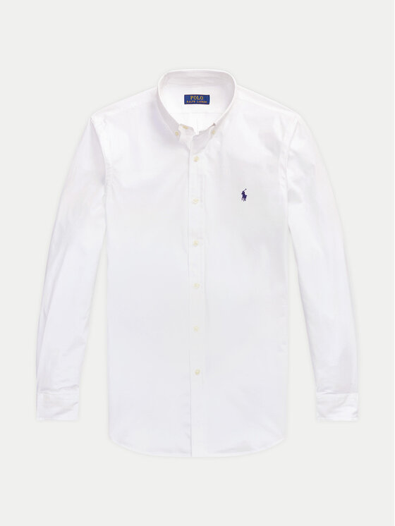 Polo Ralph Lauren Polo Ralph Lauren Cămașă 710928254002 Alb Slim Fit