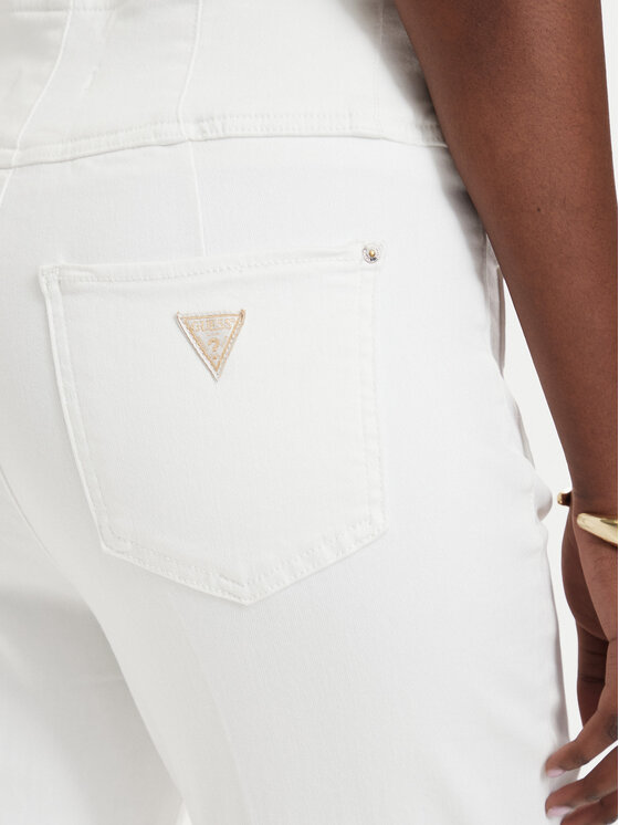 Guess Guess Traperice W6GA14 D0857 Krem Slim Fit