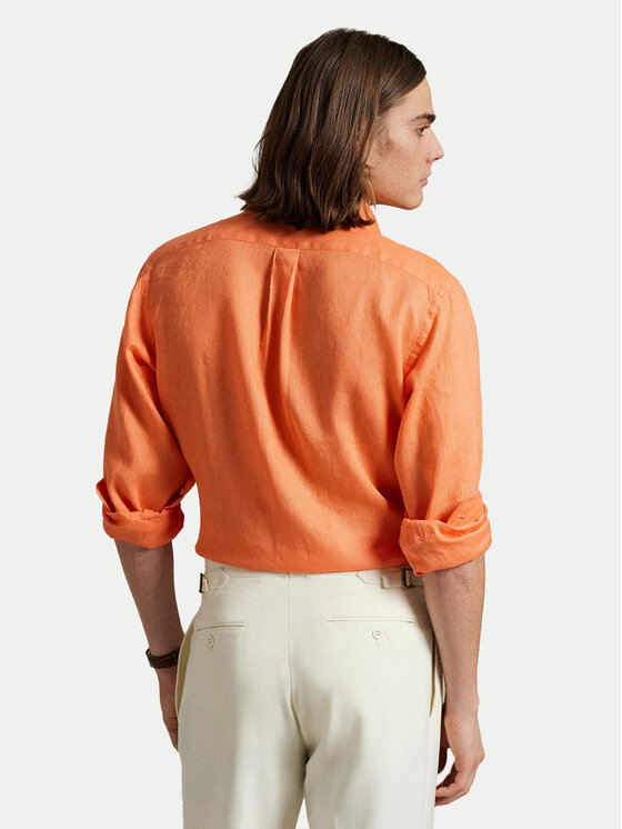 Polo Ralph Lauren Polo Ralph Lauren Koszula 710968915009 Pomarańczowy Slim Fit