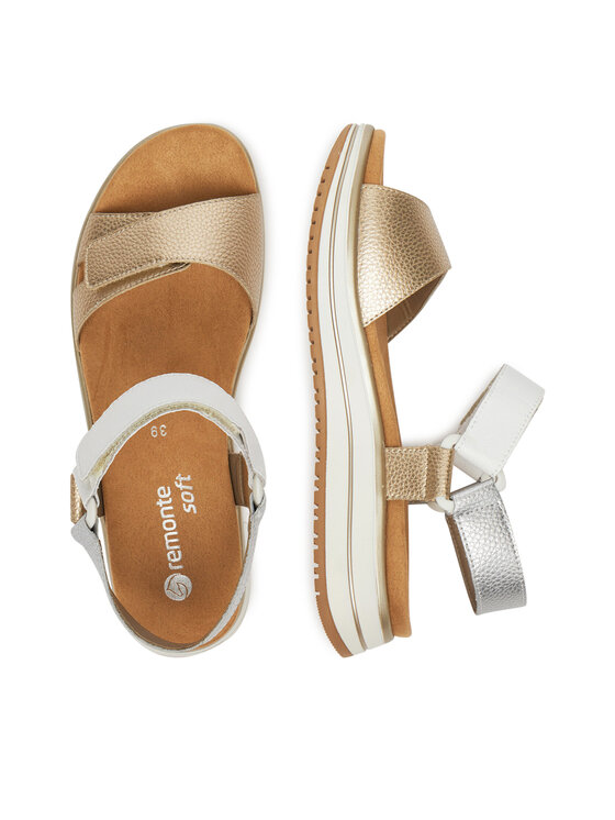 Remonte Remonte Sandalen D1J57-90 Goldfarben