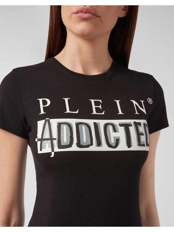 PHILIPP PLEIN PHILIPP PLEIN T-Shirt 30925 Czarny Regular Fit