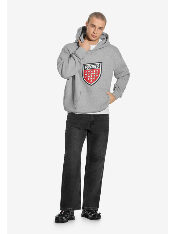 PROSTO. PROSTO. Bluza Infine Szary Regular Fit
