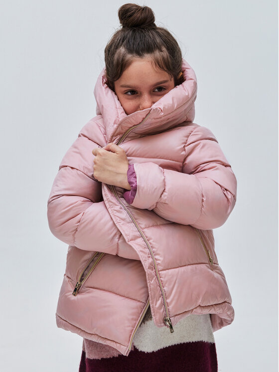Mayoral Mayoral Зимно яке 7.412 Розов Regular Fit
