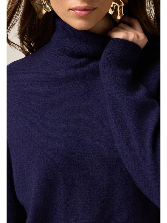 Oltre Oltre Maglione M520E001897N034 Blu Over Fit