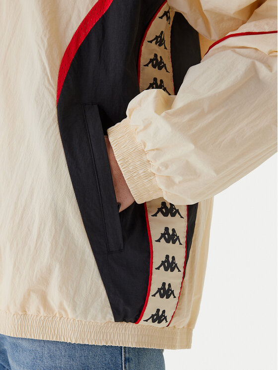 Kappa Kappa Αντιανεμικό Banda Silas 222 37222WW Εκρού Comfort Fit